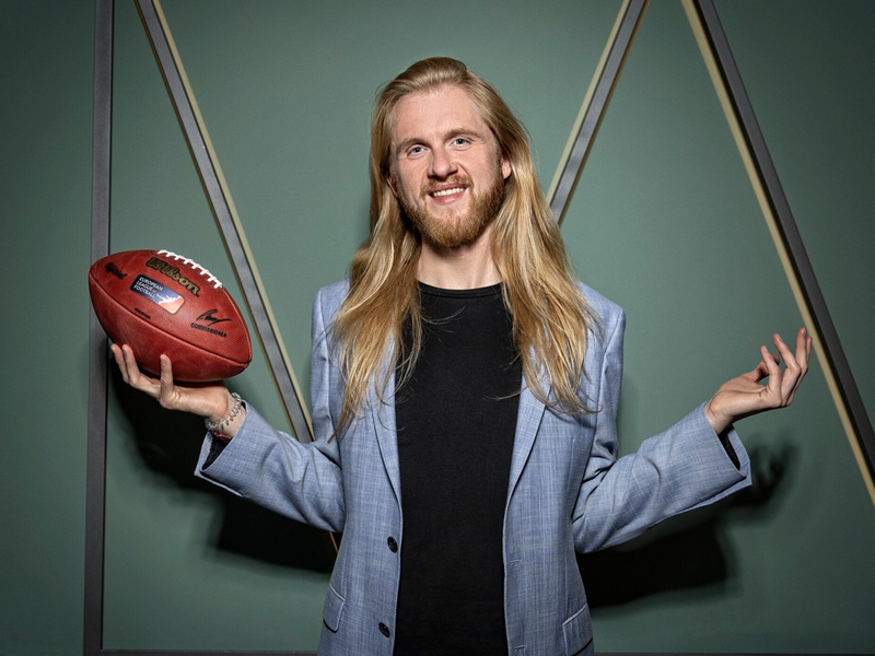 Christoph Icke Dommisch ran Football - Foto: ProSieben/Nadine Rupp, presseportal.de