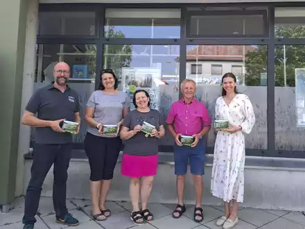 Toolbox-Übergabe in Podersdorf am See - Foto: TVB Nordburgenland über pressetext.de