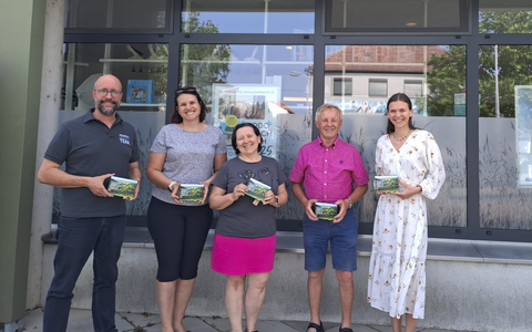 Toolbox-Übergabe in Podersdorf am See - Foto: TVB Nordburgenland über pressetext.de