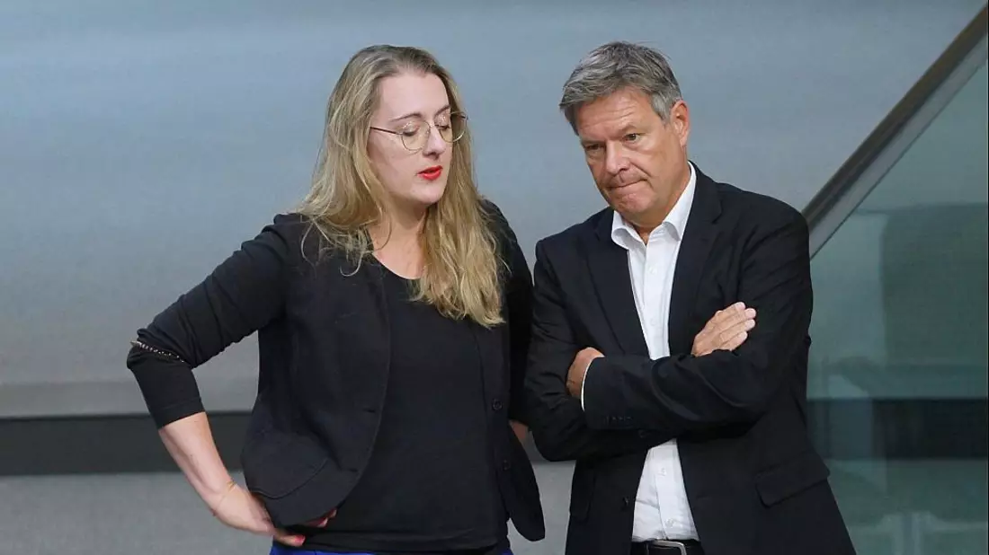 Katharina Dröge und Robert Habeck (Archiv) - Bild: über dts Nachrichtenagentur