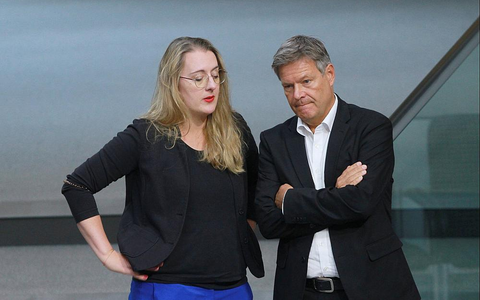 Katharina Dröge und Robert Habeck (Archiv) - Foto: über dts Nachrichtenagentur