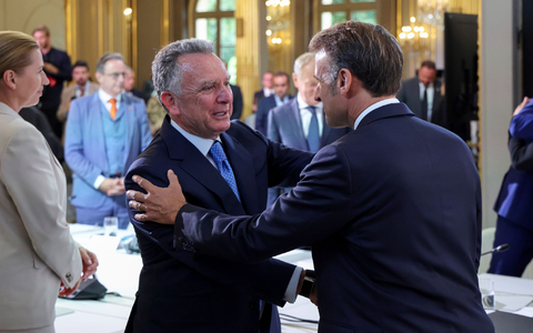 Die Beratungen über die militärische Unterstützung der Ukraine laufen seit Monaten. - Foto: Ludovic Marin/Pool AFP/AP/dpa