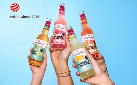 Newcomer mit Doppelerfolg: Rotkäppchen Secconade erobert Top 3 Position im Markt und gewinnt den Red Dot Design Award 2025 - Foto: presseportal.de