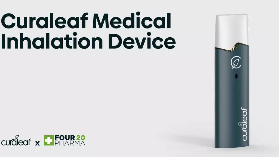 Neuheit auf der expopharm 2025: Four 20 Pharma präsentiert exklusiv in Deutschland den Que Medical Inhalation Device von Curaleaf - Bild: presseportal.de