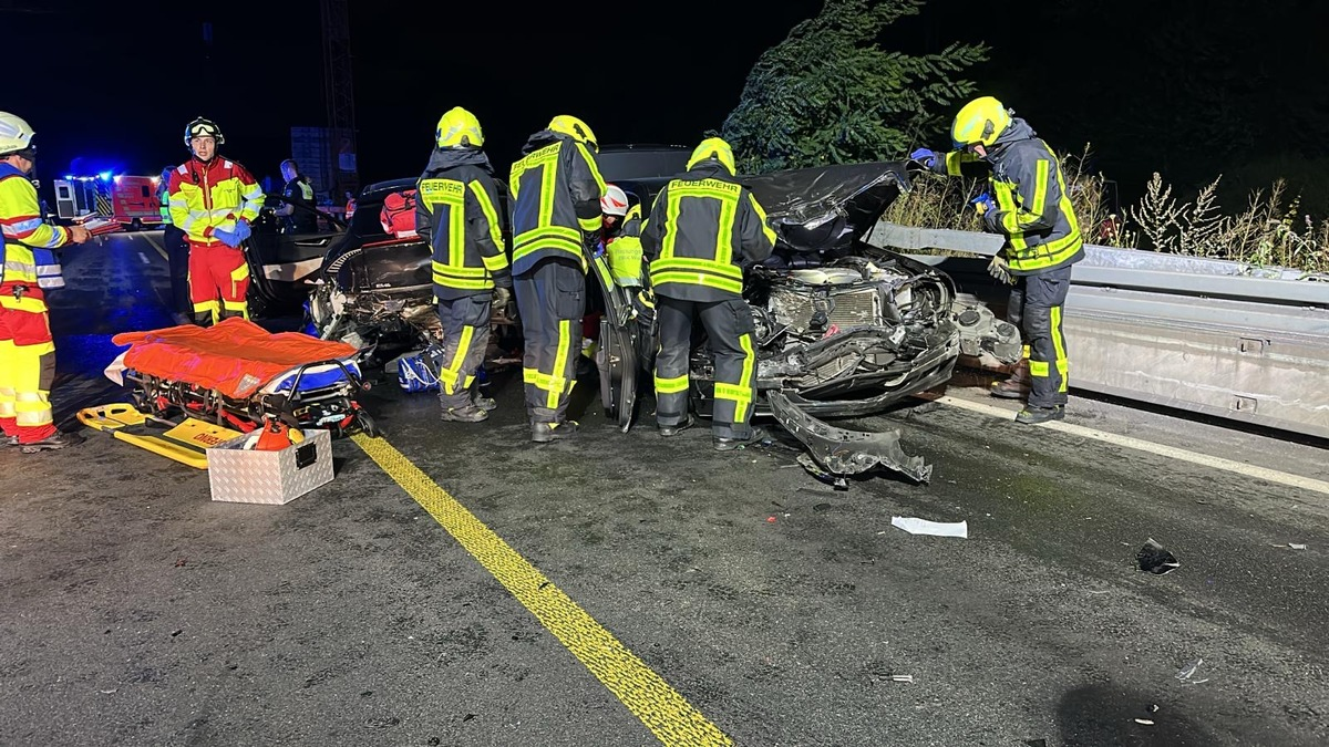 FW-EN: Schwerer Unfall auf der Autobahn - Foto: presseportal.de