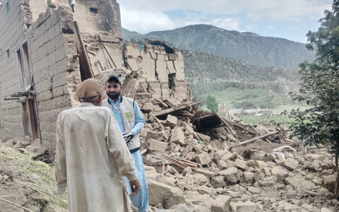 Nach schwerem Beben: Hilfe in Afghanistan läuft an / Trotz verschütteter Wege und gefährlicher Witterung können Organisationen im Bündnis Aktion Deutschland Hilft erste Hilfsmaßnahmen durchführen - Foto: presseportal.de