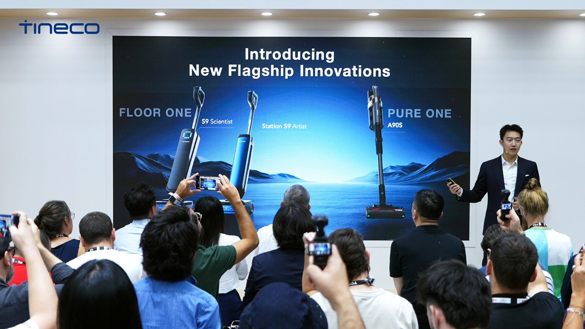 IFA Highlights von Tineco: Smarte Technologien für den Haushalt von morgen - Foto: presseportal.de