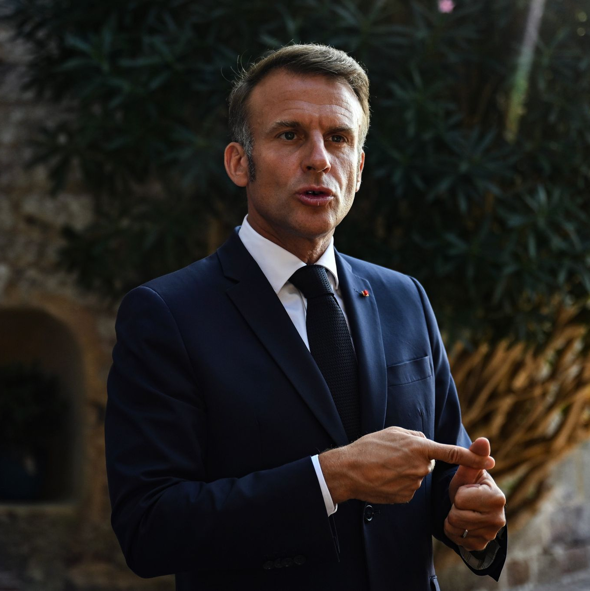 Macron hatte im Juli angekündigt, einen palästinensischen Staat anerkennen zu wollen. (Archivbild) - Foto: Philippe Magoni/AP Pool/AP/dpa