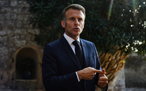 Macron hatte im Juli angekündigt, einen palästinensischen Staat anerkennen zu wollen. (Archivbild) - Foto: Philippe Magoni/AP Pool/AP/dpa