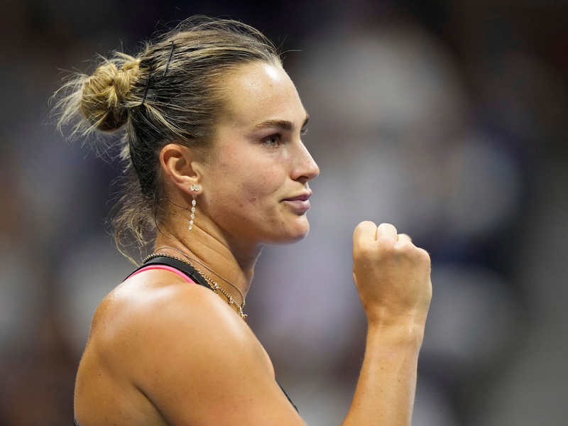 Die Belarussin verteidigte ihren US-Open-Titel. - Foto: Frank Franklin/AP/dpa