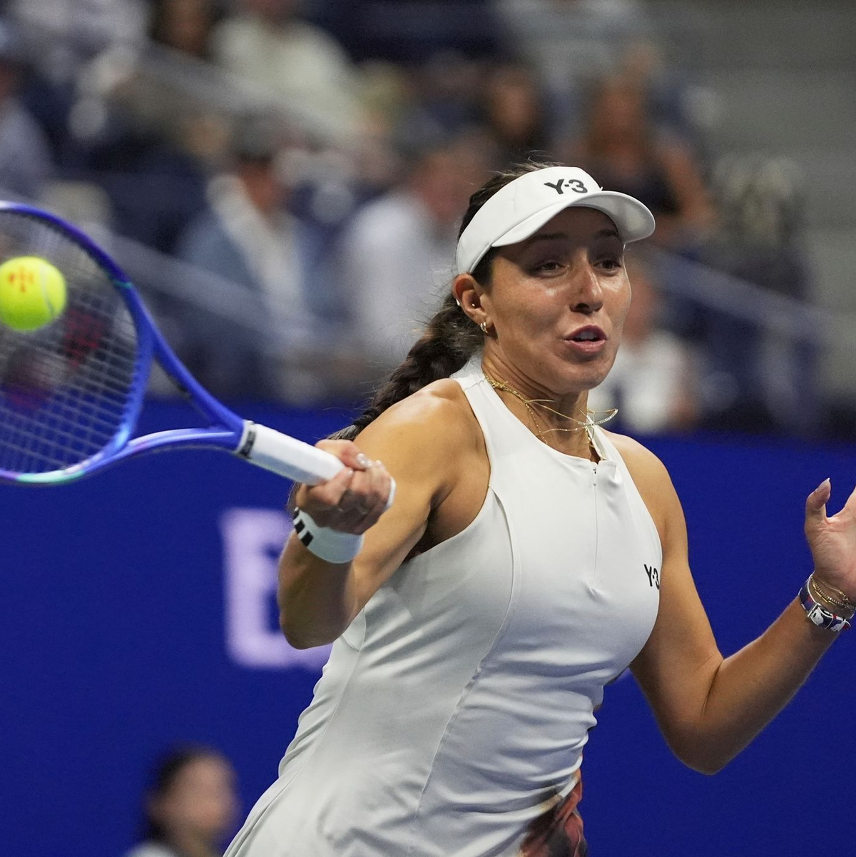 Amanda Anisimova muss weiter auf ihren ersten Grand-Slam-Titel warten. - Foto: Frank Franklin II/AP/dpa