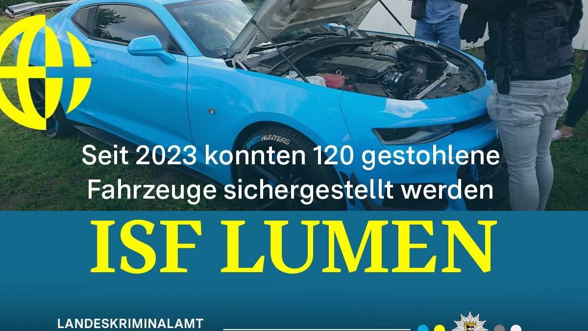 LKA-BW: Internationale Fachtagung zur Bekämpfung des Kfz-Diebstahls in Warschau - Foto: presseportal.de