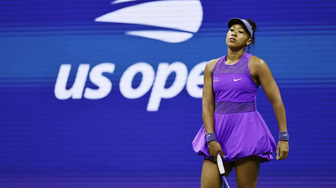 Die viermalige Grand-Slam-Siegerin Naomi Osaka kam nicht gegen Amanda Anisimova an. - Bild: -/kyodo/dpa