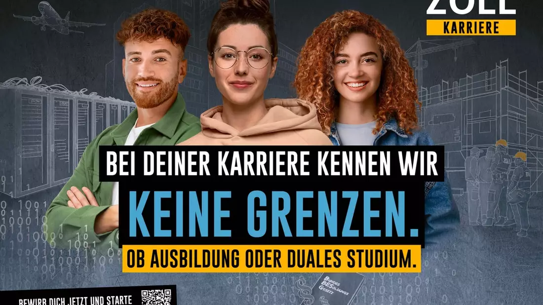 HZA-DD: Feierlicher Berufseinstieg beim Hauptzollamt Dresden / Jetzt Karriere beim ZOLL starten! - Bild: presseportal.de
