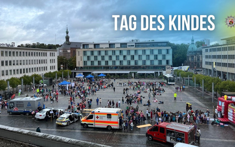 POL-PDKL: Tag des Kindes auf dem Stiftsplatz - Foto: presseportal.de POL-PDKL: Tag des Kindes auf dem Stiftsplatz - Foto: presseportal.de