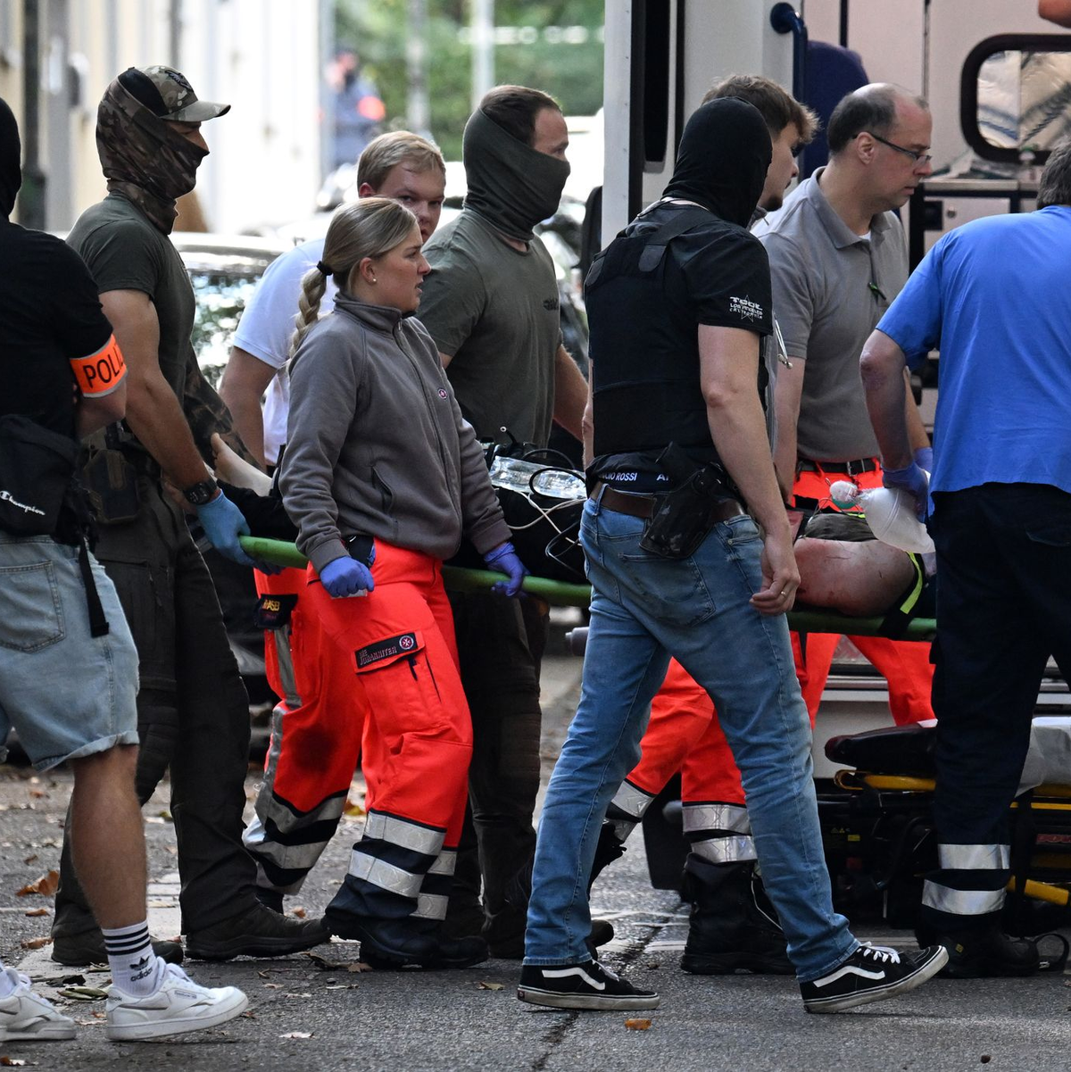 Der bei seiner Festnahme verletzte Schüler wird im Krankenhaus bewacht. (Archivbild) - Foto: Federico Gambarini/dpa