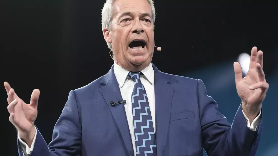 Nigel Farage will Premierminister des Vereinigten Königreichs werden. - Bild: Stefan Rousseau/PA Wire/dpa