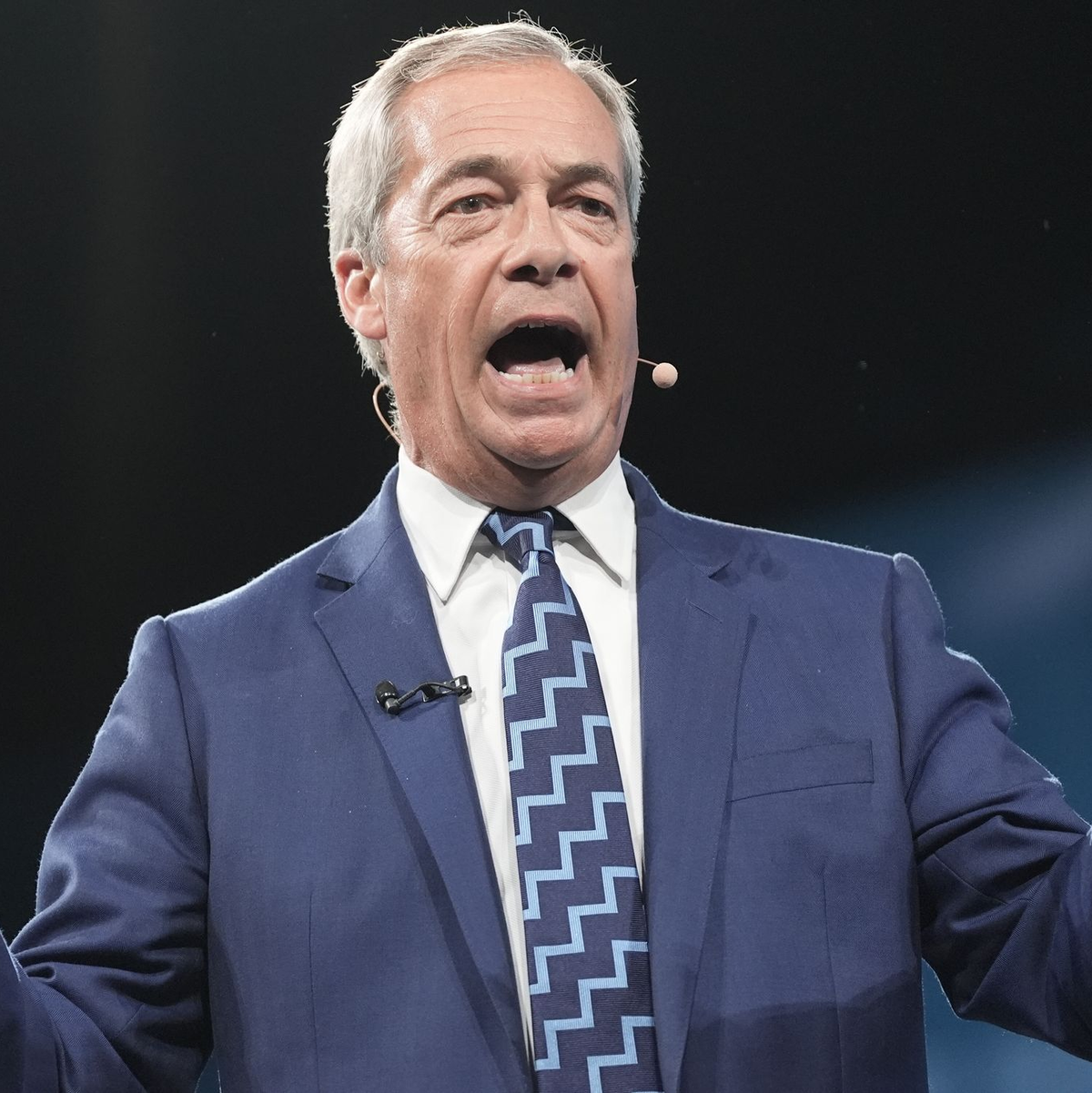 Nigel Farage will Premierminister des Vereinigten Königreichs werden. - Foto: Stefan Rousseau/PA Wire/dpa