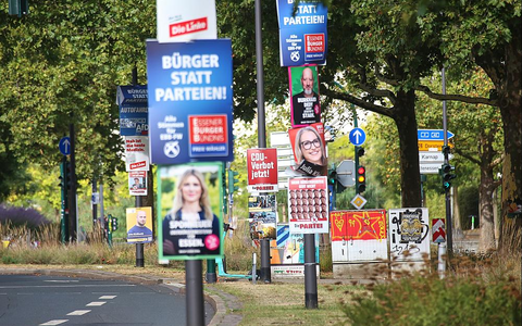 Wahlplakate zur Kommunalwahl (Archiv) - Foto: über dts Nachrichtenagentur