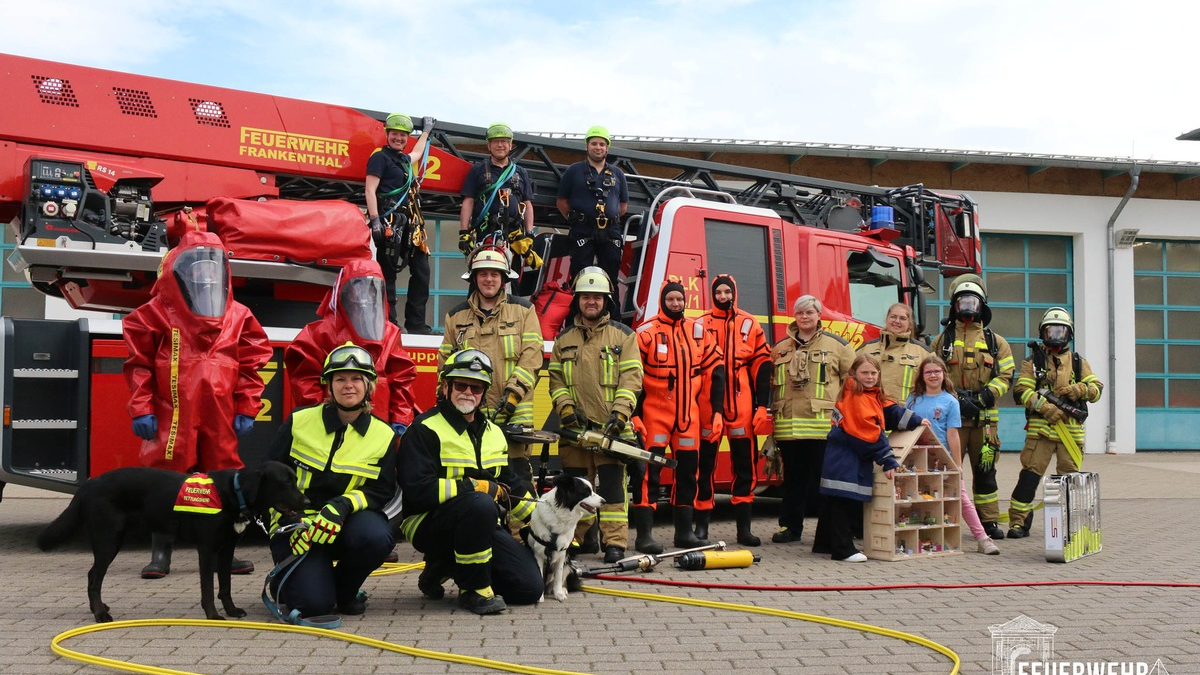 FW Frankenthal: Tag der offenen Tür der Feuerwehr Frankenthal - Foto: presseportal.de