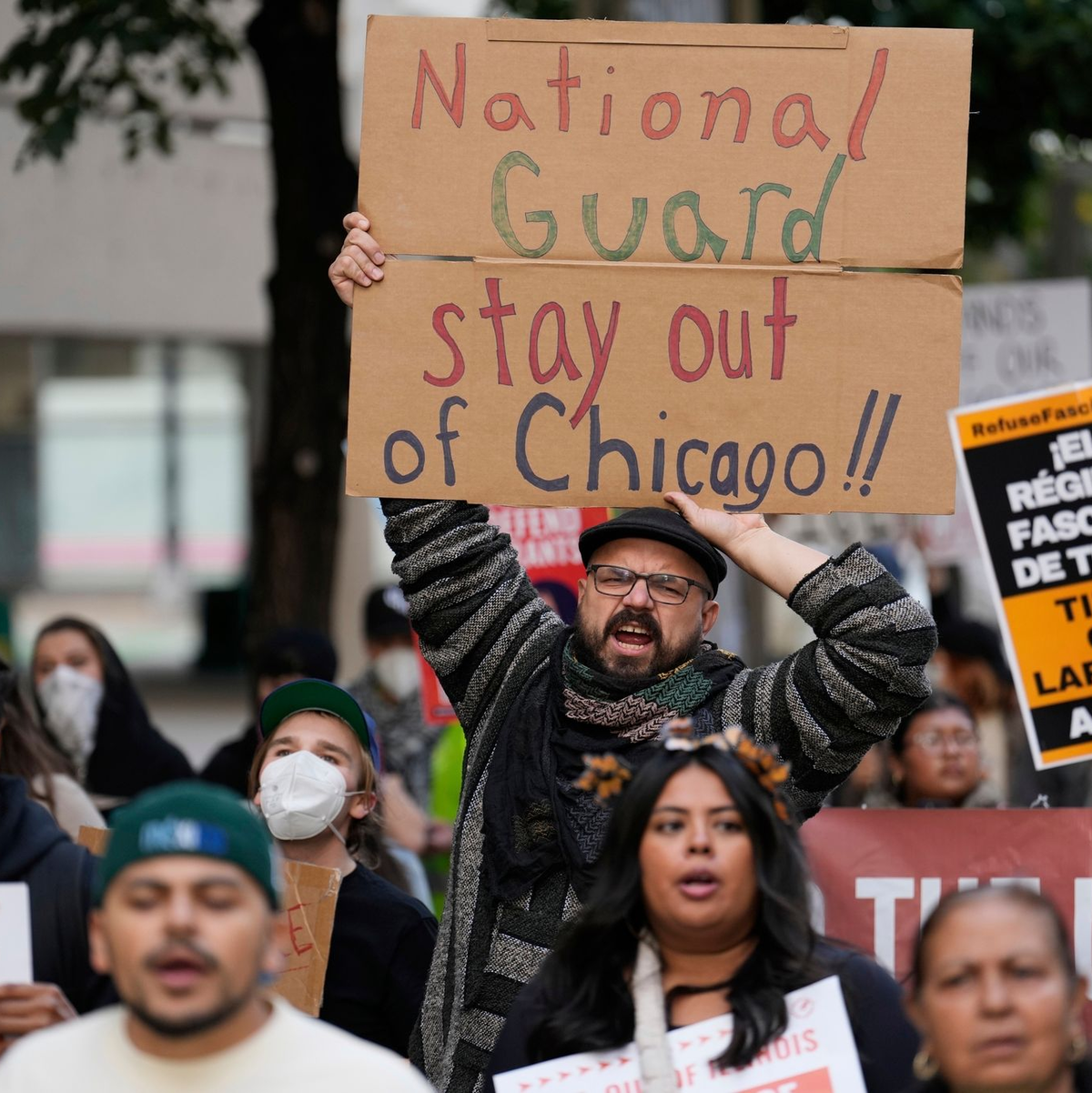 Schon in mehreren Städten hat Trumps aggressiver Politikstil Proteste ausgelöst. - Foto: Carolyn Kaster/AP/dpa