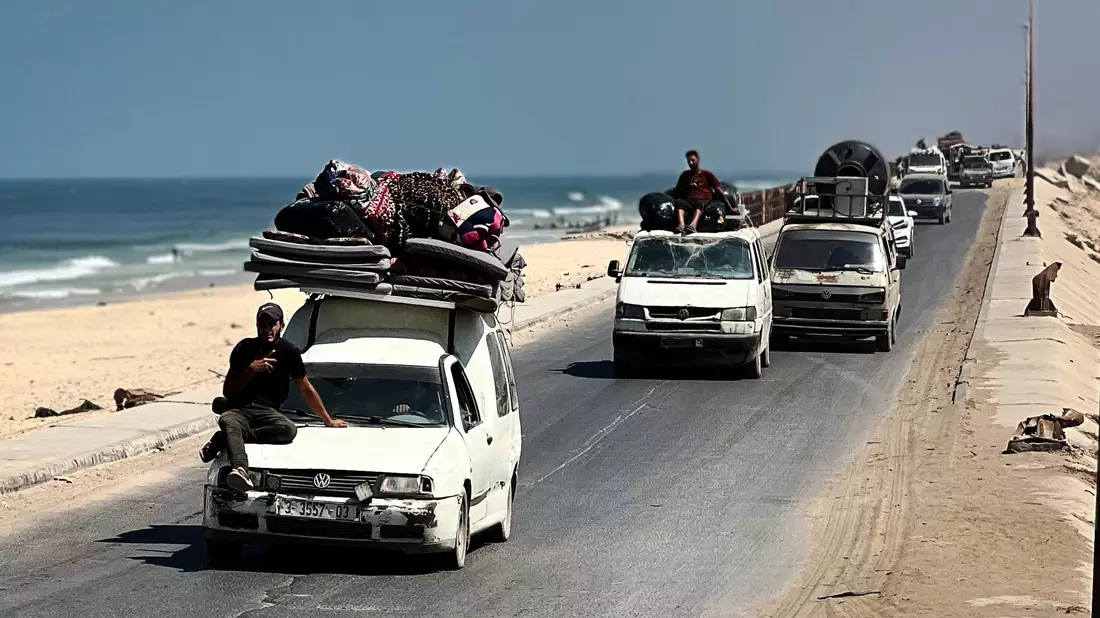 Israels Armee hat die Bewohner der Stadt Gaza zur Evakuierung aufgerufen. (Archivbild)  - Bild: Belal Abu Amer/APA Images via ZUMA Press Wire/dpa