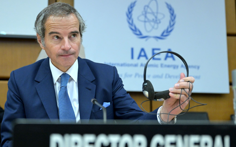 «Der Prozess der AbrĂŒstung oder des kontrollierten Abbaus der Atomwaffenarsenale ist zum Stillstand gekommen», sagt IAEA-Chef Grossi. - Foto: Roland Schlager/apa/dpa «Der Prozess der AbrĂŒstung oder des kontrollierten Abbaus der Atomwaffenarsenale ist zum Stillstand gekommen», sagt IAEA-Chef Grossi. - Foto: Roland Schlager/apa/dpa