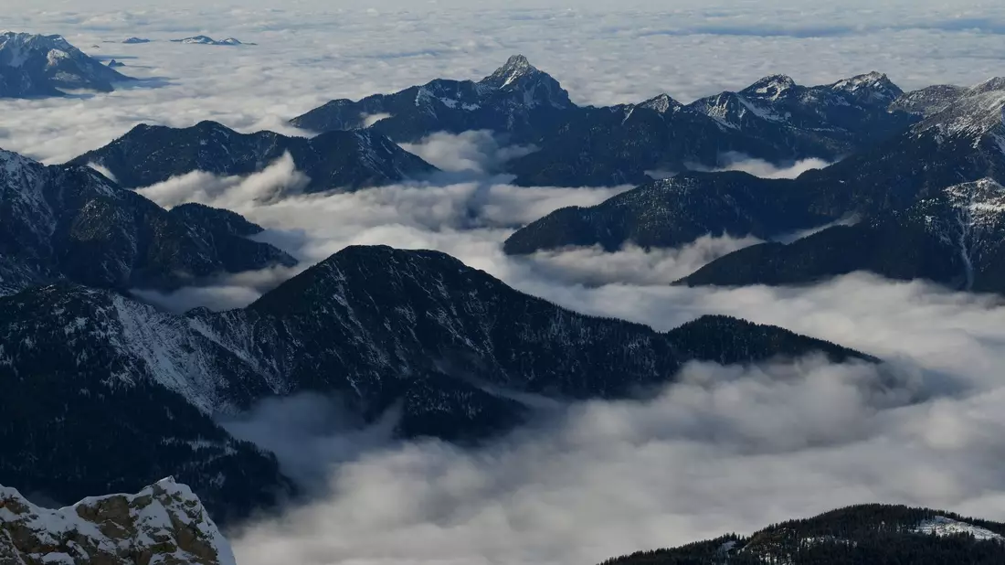 Der Kletterunfall ereignete sich im Mieminger Gebirge. (Archivbild) - Bild: Angelika Warmuth/dpa