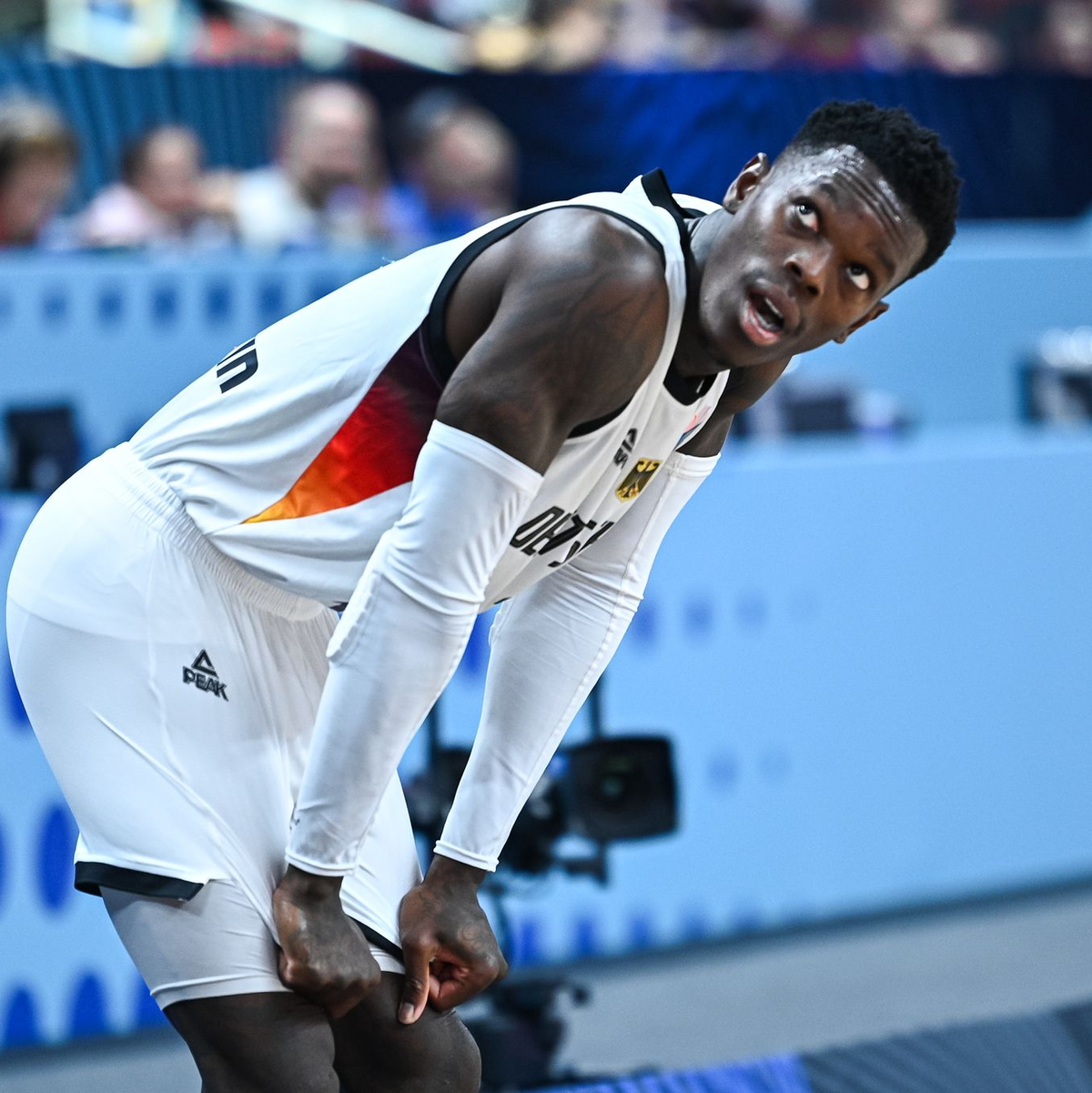 Das war knapp! Erst am Ende setzen sich Dennis Schröder und Co. deutlich gegen Portugal durch. - Foto: Stefanos Kyriazis/ZUMA Press Wire/dpa