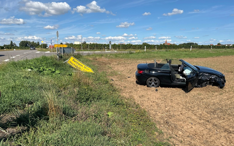 POL-PDLD: Verkehrsunfall aufgrund von missachtetem Stoppschild - Foto: presseportal.de