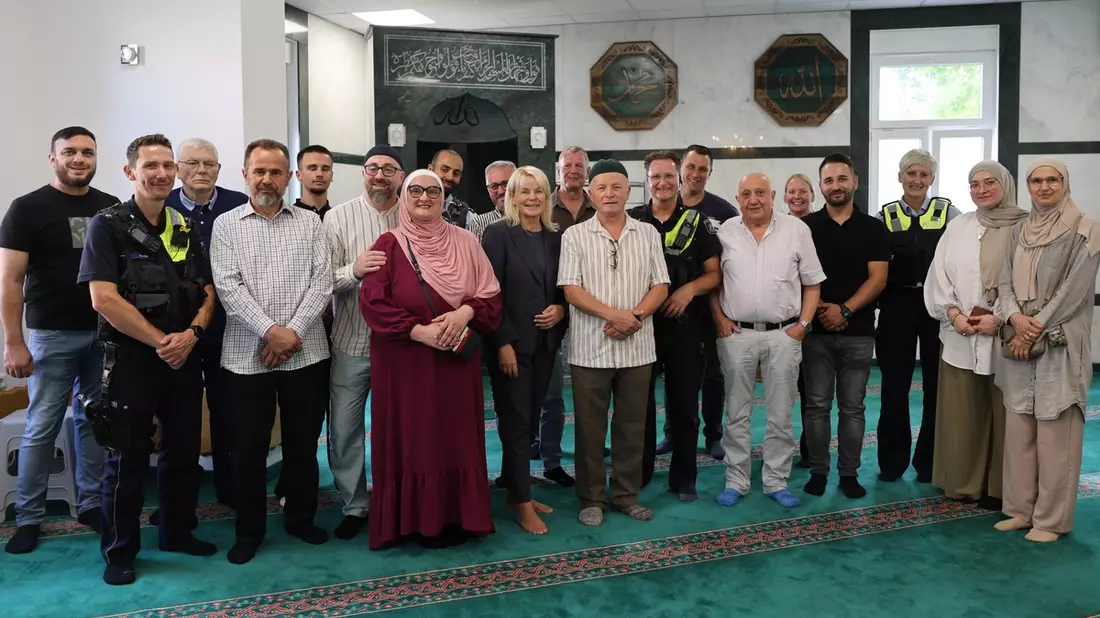 POL-RE: Castrop-Rauxel: Dialogreihe AnsprechBAR an Moschee - Polizei fördert interkulturellen Austausch - Bild: presseportal.de