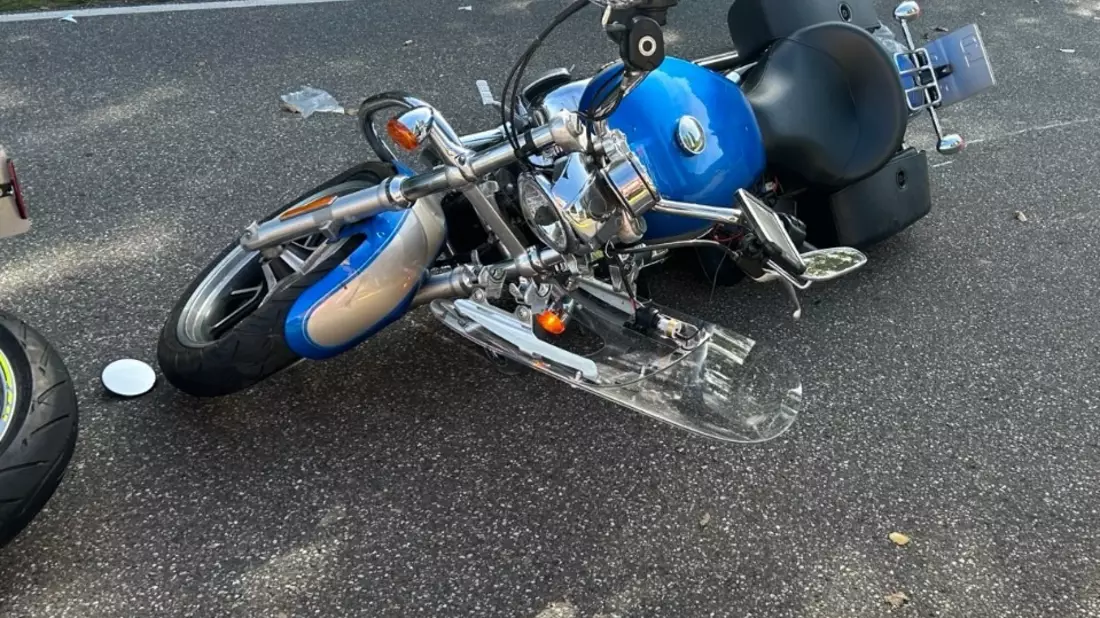 POL-PDLD: Hainfeld - Kollision zweier Motorräder - Bild: presseportal.de