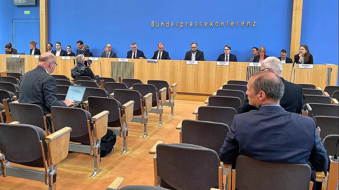 Regierungspressekonferenz am 08.09.2025 - Bild: über dts Nachrichtenagentur