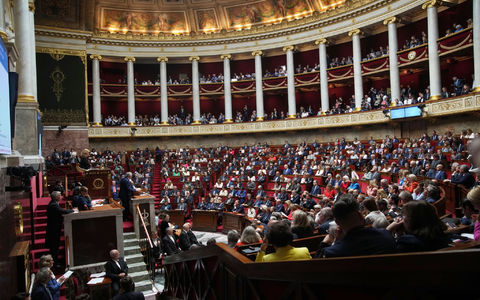 Keine Mehrheit für einen Sparkurs in der Nationalversammlung. (Archivbild) - Foto: Christophe Ena/AP/dpa