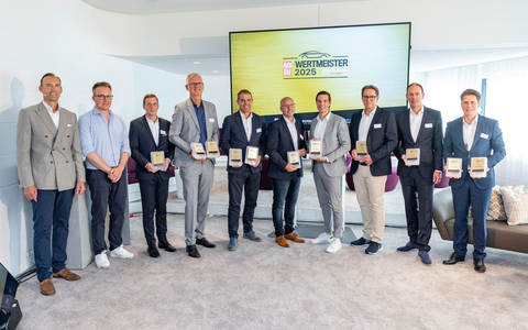Wertmeister 2025: AUTO BILD und Schwacke küren auf der IAA München die wertstabilsten Autos / Die besten Wiederverkaufswerte in 11 Kategorien / Audi gewinnt dreifach / Elektroautos positiv im Trend - Foto: presseportal.de
