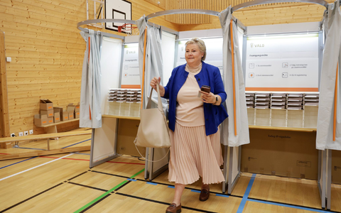 Rund vier Millionen Menschen waren wahlberechtigt.  - Foto: Silje Katrine Robinson/NTB/dpa