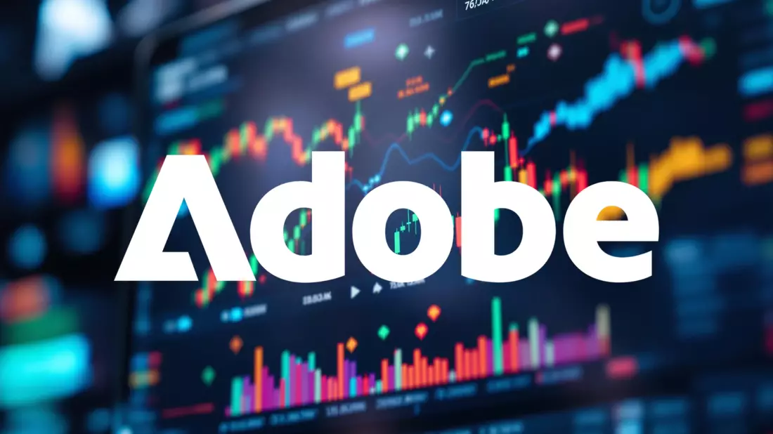 Adobe Aktie: Verhalten vor den Zahlen - Bild: über boerse-global.de