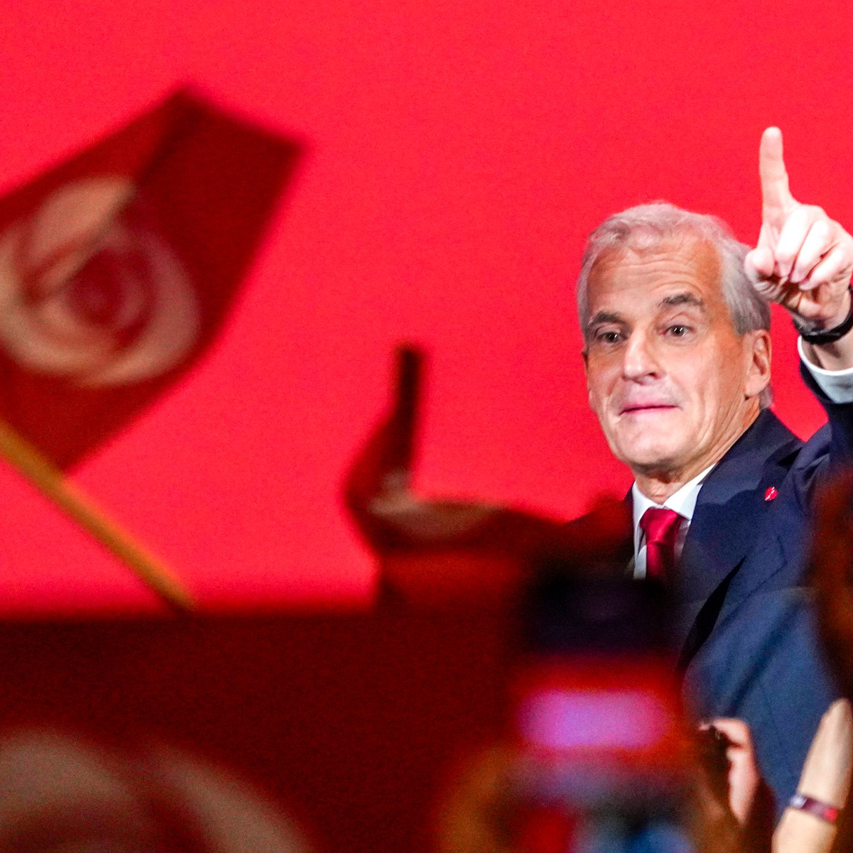 Die Partei von Ministerpräsident Støre wurde stärkste Kraft. - Foto: Ole Berg-Rusten/NTB/dpa