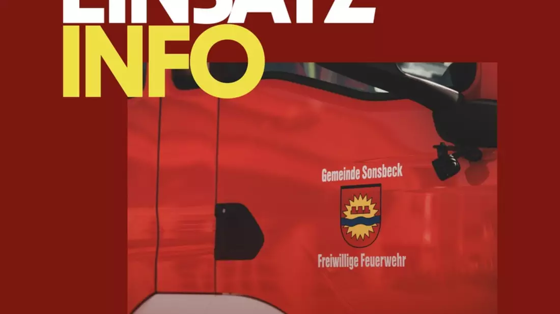 FW Sonsbeck: Strohlagerbrand in Labbeck - Bild: presseportal.de
