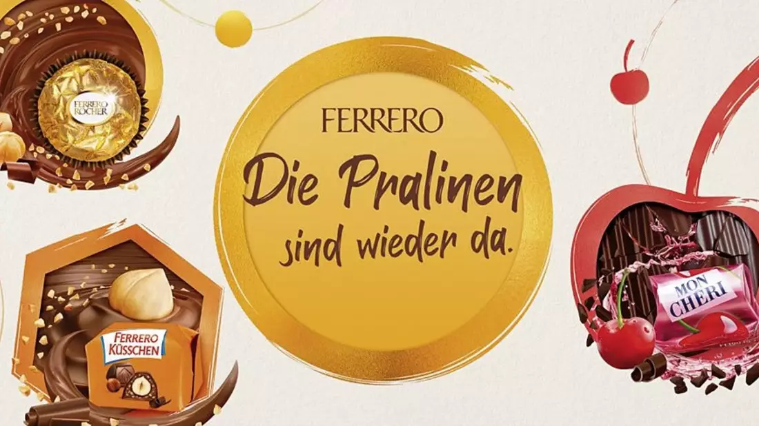Gemeinsam genießen: Ferrero bringt die Pralinenklassiker nach der Sommerpause zurück in den Handel - Bild: presseportal.de