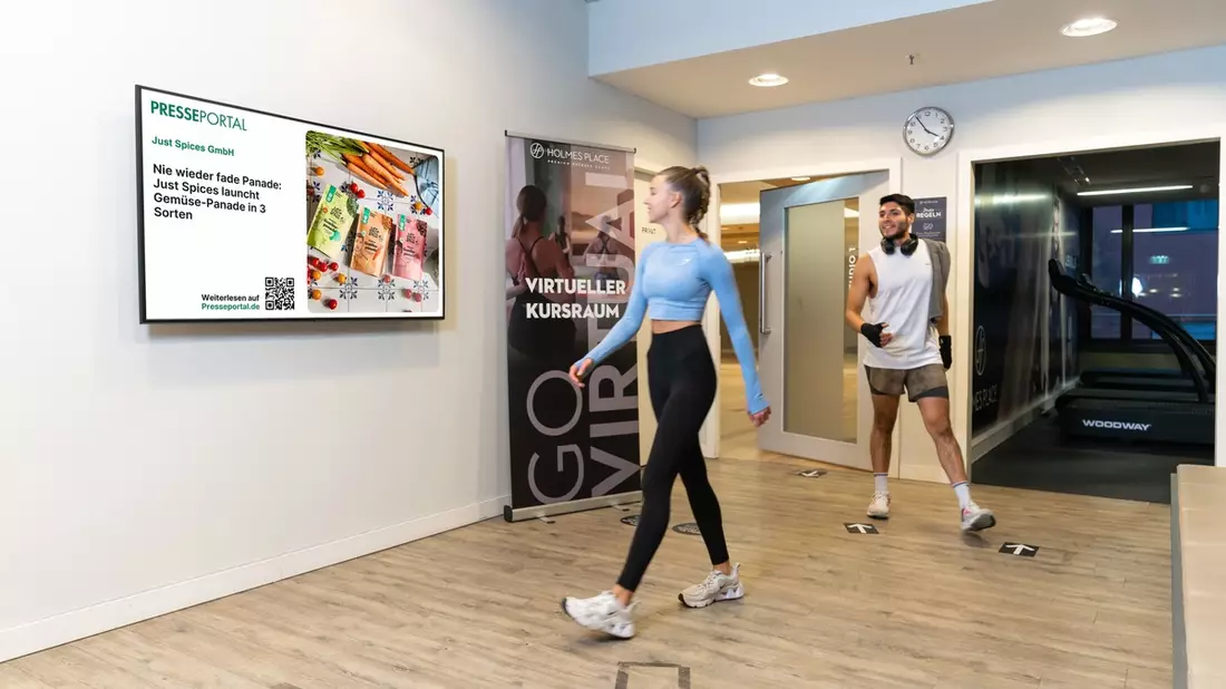 news aktuell startet neues Angebot mit Digital Out-of-Home-Screens - Bild: presseportal.de