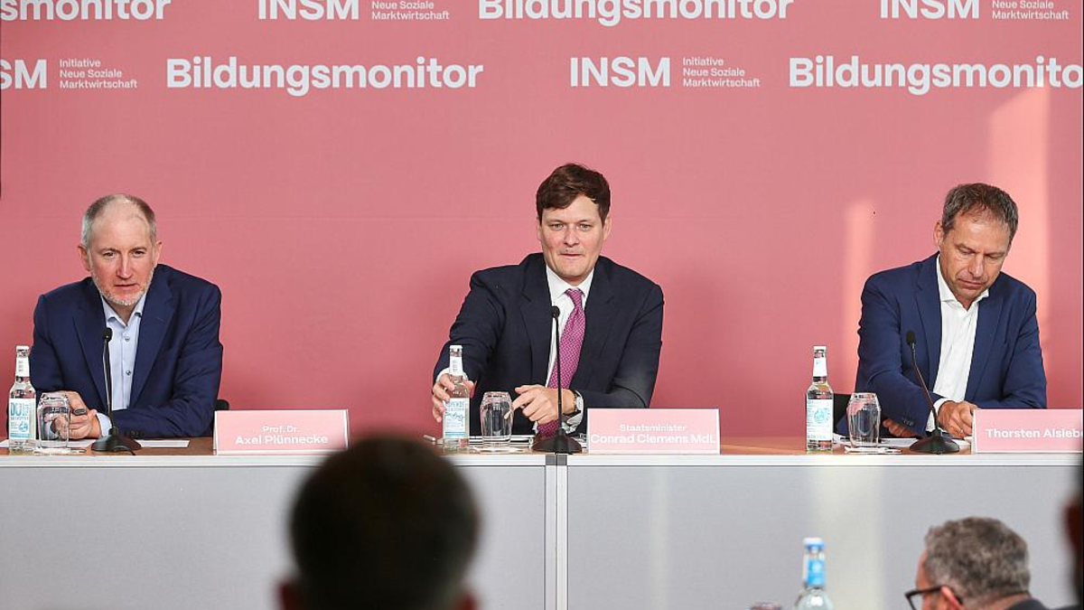 Vorstellung INSM-Bildungsmonitor 2025 am 09.09.2025 - Foto: über dts Nachrichtenagentur