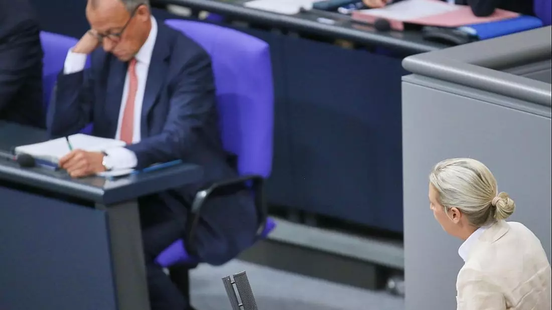 Friedrich Merz und Alice Weidel (Archiv) - Bild: über dts Nachrichtenagentur