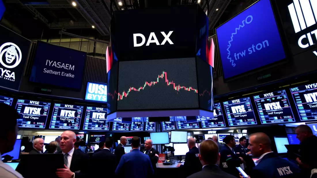 DAX: Verkaufswelle rollt an - Bild: über boerse-global.de