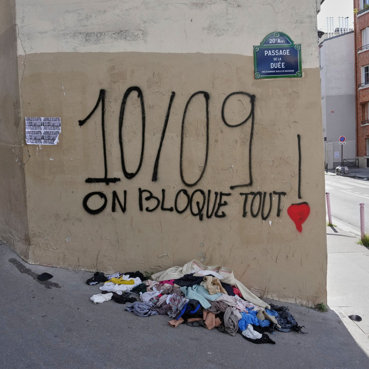 Die Behörden fürchten, dass die Proteste chaotisch werden könnten. - Foto: Aurelien Morissard/AP/dpa