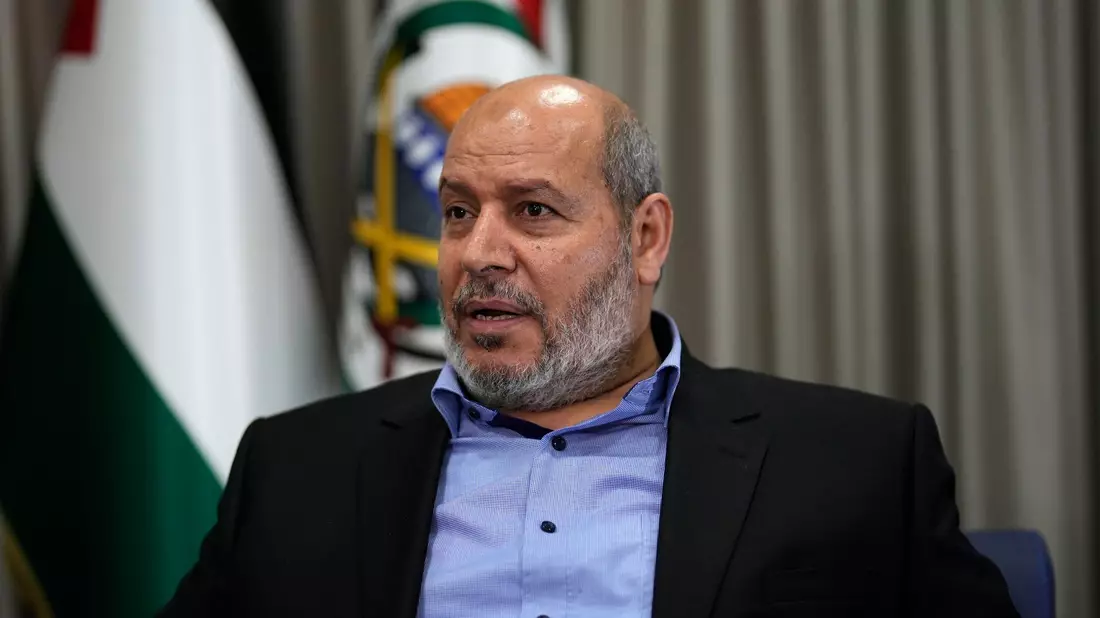 Chalil al-Haja, gegenwärtig ranghöchster Vertreter der Terrororganisation Hamas. (Archivbild) - Bild: Khalil Hamra/AP/dpa