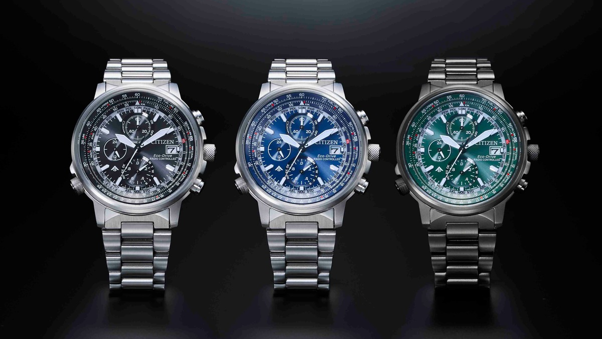 Kompakt: Instrumentelle Funk-Fliegeruhren / CITIZEN PROMASTER SKY Radio Controlled in 41 Millimeter - Foto: presseportal.de