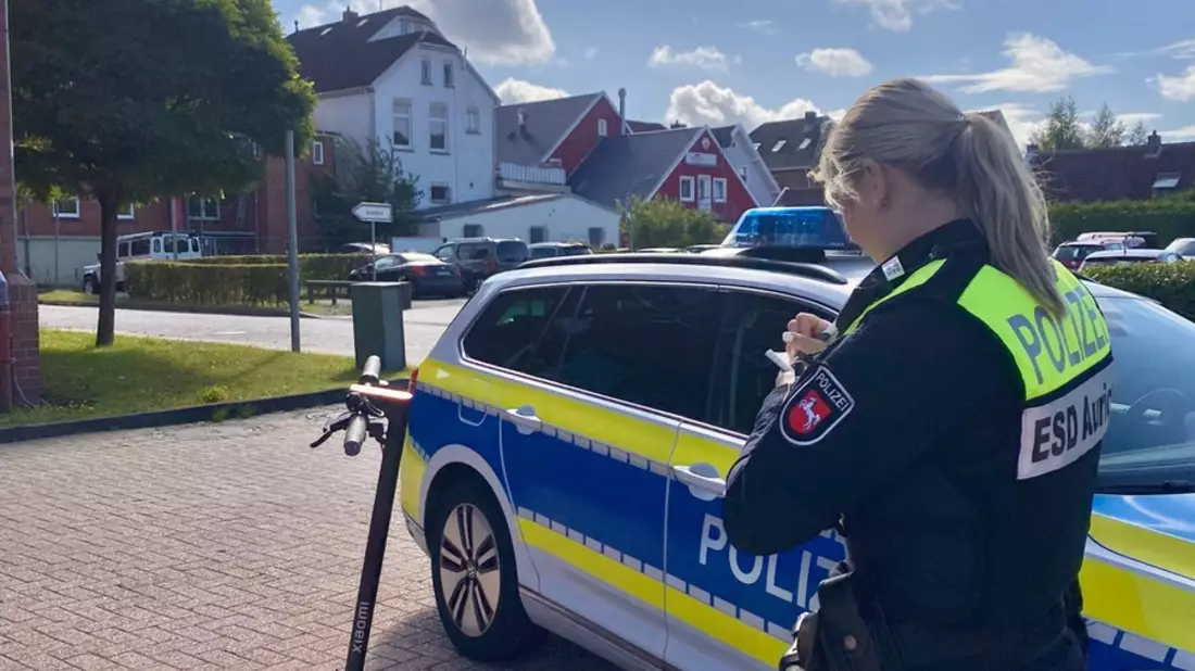 POL-AUR: Polizeiinspektion Aurich/Wittmund - Sonderkontrollen im Hinblick auf E-Scooter - Bild: presseportal.de