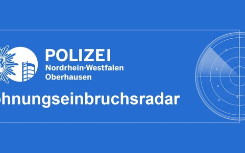 POL-OB: Wohnungseinbruchsradar in Oberhausen - Foto: presseportal.de