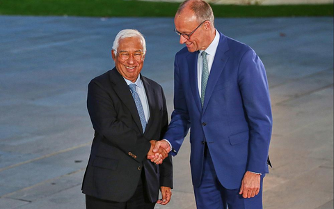 António Costa und Friedrich Merz am 10.09.2025 - Foto: über dts Nachrichtenagentur